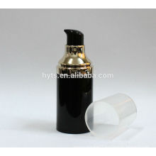 high quality black hot sale airless pump bottle 100ml